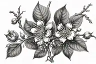 Blackthorn tattoo design idea