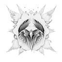 eagle mandala  tattoo design idea