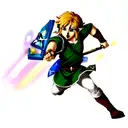 Legend Of Zelda Triforce tattoo design idea