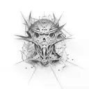 Silent Hill tattoo design idea