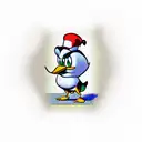 scrooge mcduck chicano tattoo design idea