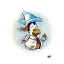 scrooge mcduck chicano tattoo design idea