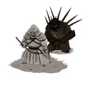 Dark Souls tattoo design idea