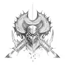 Dark Souls tattoo design idea