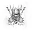 Dark Souls tattoo design idea