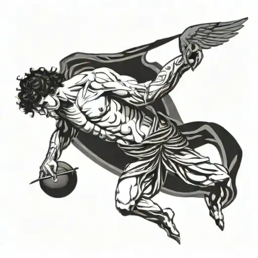 guido hatzis greek adonis tattoo design idea