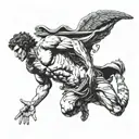 guido hatzis greek adonis tattoo design idea