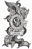 SPQR camp jupiter tatoos for Athena  tattoo design idea