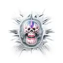 warlock affliction tattoo design idea