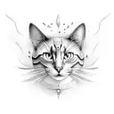 gato fenix tattoo design idea