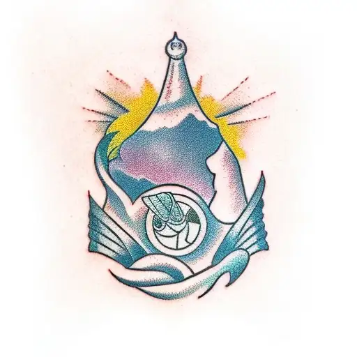 Baobab tattoo design idea