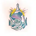 Baobab tattoo design idea