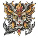 Lukas tattoo design idea