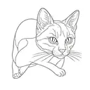 ravioli cat tattoo design idea