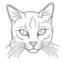 ravioli cat tattoo design idea