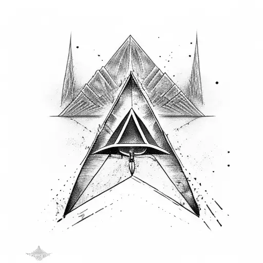 Pyramid Head from the movie silent hill tattoo design idea