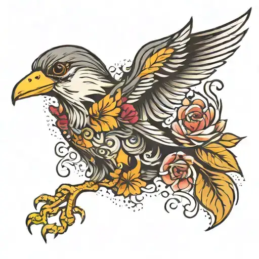 pato tattoo design idea