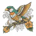 pato tattoo design idea