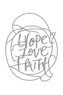 hope love faith love hope tattoo design idea
