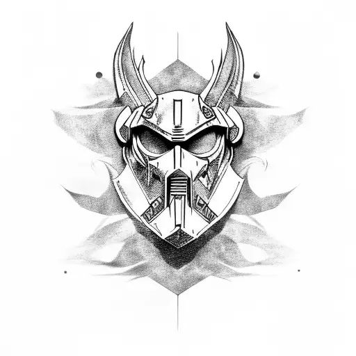 Skyrim tattoo design idea