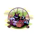 Gengar pokemon tattoo design idea