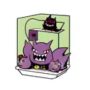 Gengar pokemon tattoo design idea