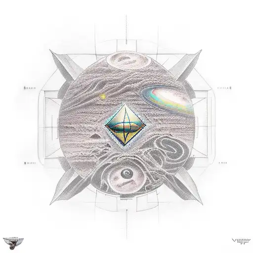 Binary codes from the voyager mission tattoo design idea