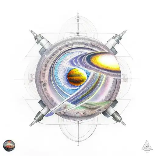 Binary codes from the voyager mission tattoo design idea