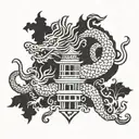 symbols of china  tattoo design idea