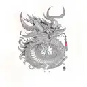 kirin tattoo design idea