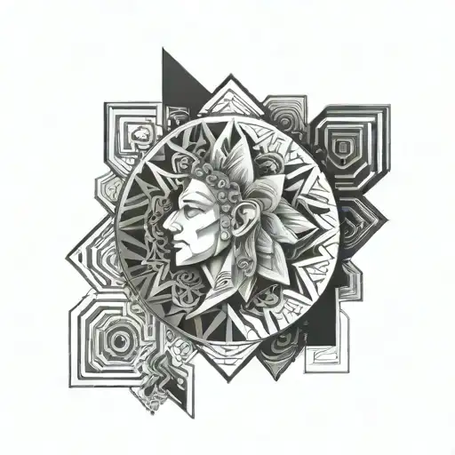 I am Brahma tattoo design idea