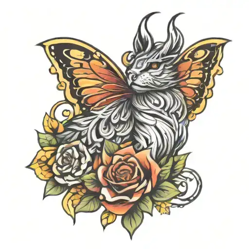 Roman's 8:18 tattoo design idea