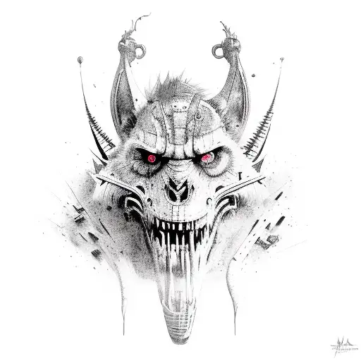 mad max tattoo design idea