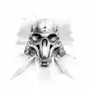 mad max tattoo design idea