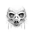 mad max tattoo design idea