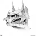 mad max tattoo design idea