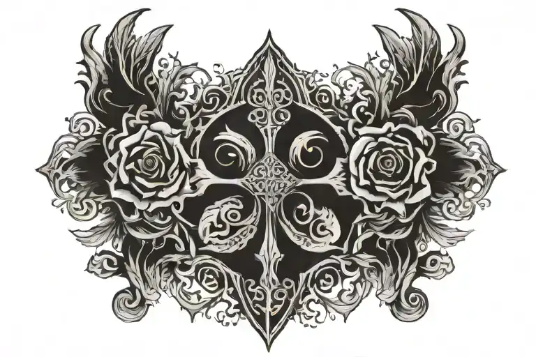 Silence tattoo design idea