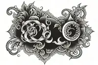 Silence tattoo design idea