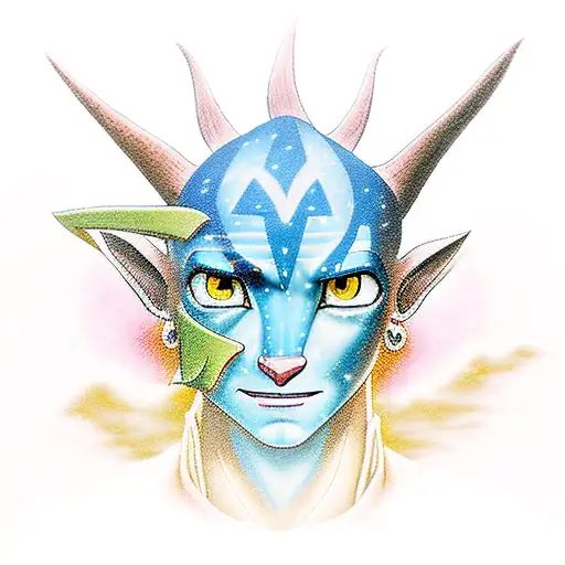 avatar the legend of aang tattoo design idea