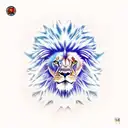 the legend of aang lion turtle  tattoo design idea