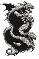 Ghidorah tattoo design idea