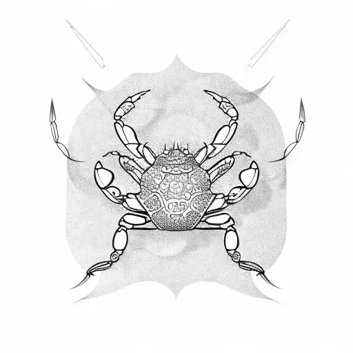 crab rangoon tattoo design idea