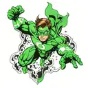 Green Lantern tattoo design idea