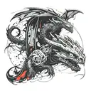 how to train your dragon toothless tattoo design tattoo design idea