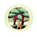 Forest tattoo design idea