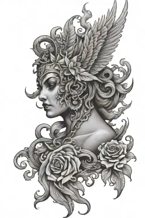 God Got Me tattoo design idea