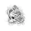 rip mum tattoo design idea