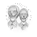 dad and son tattoo tattoo design idea