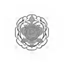 sri lankan yaka  tattoo design idea