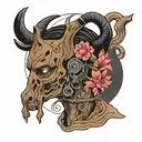 Utopia travis scott floating tattoo design idea